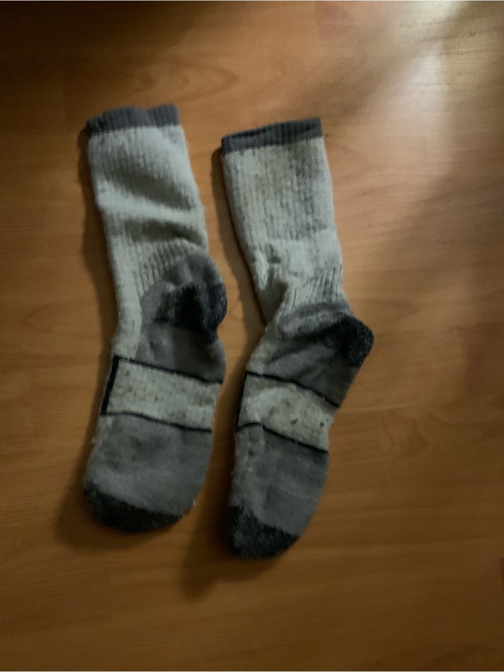 Gray Men's Cushioned Crew Socks - Pack of 1